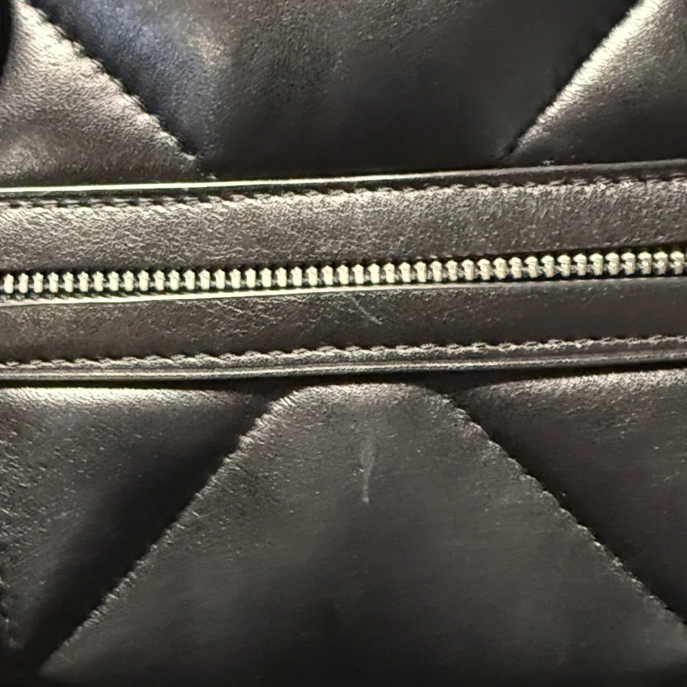 Coach Black Quilted Satchel - Picture 4 of 7